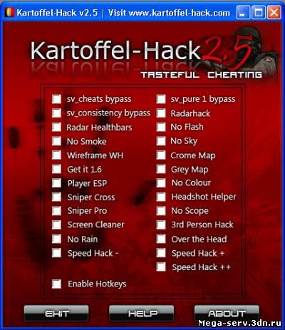 Скачать Чит Kartoffel-Hack 2.5